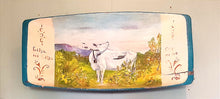 Load image into Gallery viewer, Large Swedish Dough Bowl Handpainted Antique