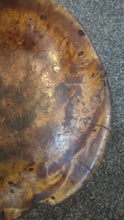 Load image into Gallery viewer, Antique Swedish Root Bowl, Hand-Turned, Thin-Walled, Rare 1868