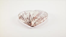 Load image into Gallery viewer, Amazing Rutilated and Tourmalinated Quartz Heart