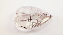 Load image into Gallery viewer, Amazing Rutilated and Tourmalinated Quartz Heart