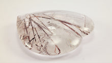 Load image into Gallery viewer, Amazing Rutilated and Tourmalinated Quartz Heart