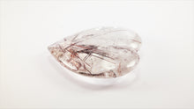 Load image into Gallery viewer, Amazing Rutilated and Tourmalinated Quartz Heart