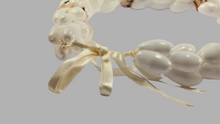 Load image into Gallery viewer, Bridesmaid White &amp; Brown Shell Necklace - ARGONAUTS Collection
