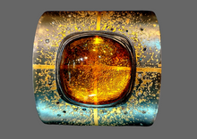 Load image into Gallery viewer, Cuff with Amber - Michael Zobel Heritage Collection
