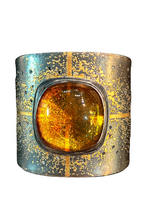 Load image into Gallery viewer, Cuff with Amber - Michael Zobel Heritage Collection
