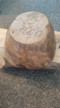 Load image into Gallery viewer, Antique Swedish Root Bowl, Hand-Turned, Thin-Walled, Rare 1868
