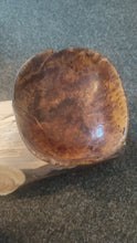 Load image into Gallery viewer, Antique Swedish Root Bowl, Hand-Turned, Thin-Walled, Rare 1868
