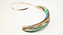 Load image into Gallery viewer, ARGONAUTS Collection - Extraordinary Silver and Abalone Neckpiece
