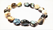 Load image into Gallery viewer, Amazing African Blue &amp; Grey Agate Neckpiece
