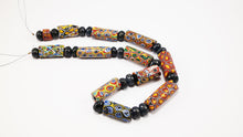 Load image into Gallery viewer, Millefiori Antique Beads with Sapphire
