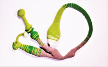 Load image into Gallery viewer, Wild Greenish Crochet Neckpiece by Caren Shen
