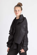 Load image into Gallery viewer, Pleated Multifunctional Jacket with Zic Zac Pleated Sleeves
