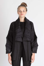 Load image into Gallery viewer, Pleated Multifunctional Jacket with Zic Zac Pleated Sleeves
