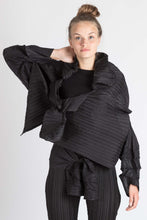 Load image into Gallery viewer,  Pleated Multifunctional Jacket with Zic Zac Pleated Sleeves
