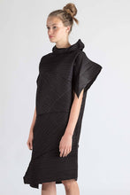 Load image into Gallery viewer, pleated dress with short sleeves by caren shen
