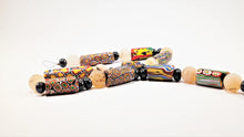 Load image into Gallery viewer, Millefiori Antique Beads with Rock Crystal and Sapphire
