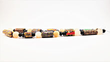 Load image into Gallery viewer, Millefiori Antique Beads with Rock Crystal and Sapphire
