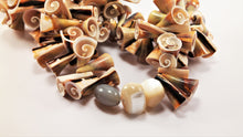 Load image into Gallery viewer, ARGONAUTS Collection - Beautiful Aesthetic Spiral Pattern Shell Necklace
