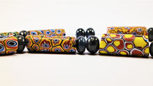 Load image into Gallery viewer, Venetian Millefiori Beads with Sapphire
