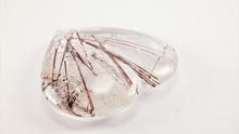 Load image into Gallery viewer, Amazing Rutilated and Tourmalinated Quartz Heart
