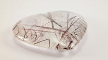 Load image into Gallery viewer, Amazing Rutilated and Tourmalinated Quartz Heart
