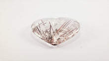 Load image into Gallery viewer, Amazing Rutilated and Tourmalinated Quartz Heart
