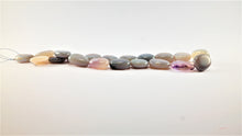 Load image into Gallery viewer, SOLD - Stylish Grey-Blue and Creme Agate Necklace
