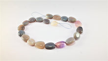 Load image into Gallery viewer, SOLD - Stylish Grey-Blue and Creme Agate Necklace
