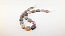 Load image into Gallery viewer, SOLD - Stylish Grey-Blue and Creme Agate Necklace
