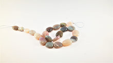 Load image into Gallery viewer, Classic Grey-Blue and Creme Agate Necklace
