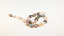 Load image into Gallery viewer, Classic Grey-Blue and Creme Agate Necklace
