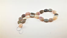 Load image into Gallery viewer, Classic Grey-Blue and Creme Agate Necklace
