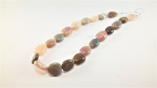 Load image into Gallery viewer, Classic Grey-Blue and Creme Agate Necklace
