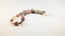 Load image into Gallery viewer, Classic Grey-Blue and Creme Agate Necklace
