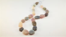 Load image into Gallery viewer, Classic Grey-Blue and Creme Agate Necklace
