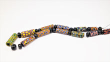 Load image into Gallery viewer, Venetian Antique Millefiori Beads with Sapphire
