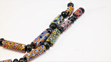 Load image into Gallery viewer, Venetian Antique Millefiori Beads with Sapphire
