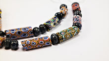 Load image into Gallery viewer, Venetian Antique Millefiori Beads with Sapphire
