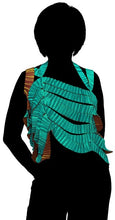 Load image into Gallery viewer, Pleated Multifunctional Top Consisting of a Combination of Ribbons - Patented
