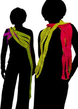 Load image into Gallery viewer, Pleated Multifunctional Top Consisting of a Combination of Ribbons - Patented
